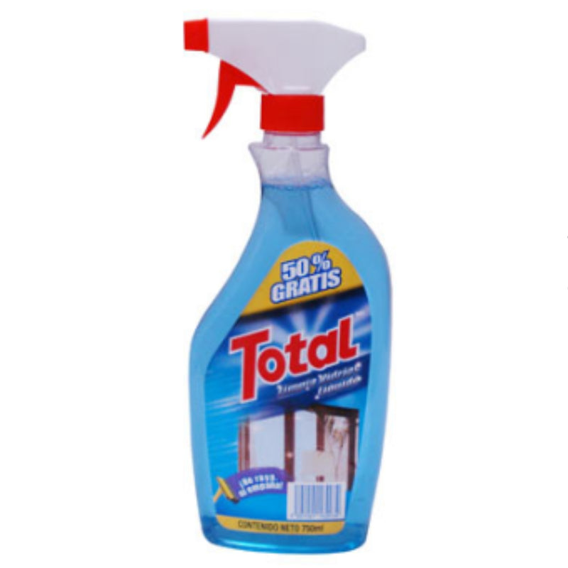 TOTAL LIMPIA VIDRIOS LIQ 750 ML