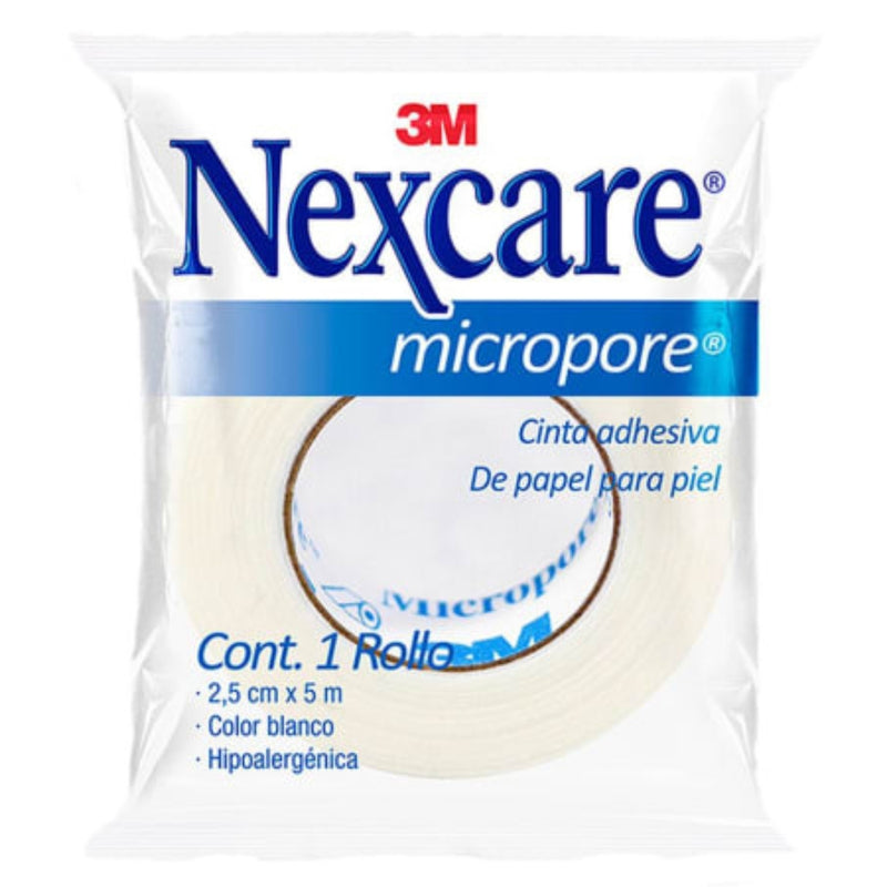 MICROPORE 3M 2.5X5 BLANCO ECON