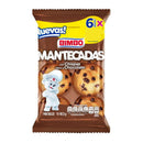 BIMBO MANTECADAS CON CHISPAS DE CHOCOLATE 187.5