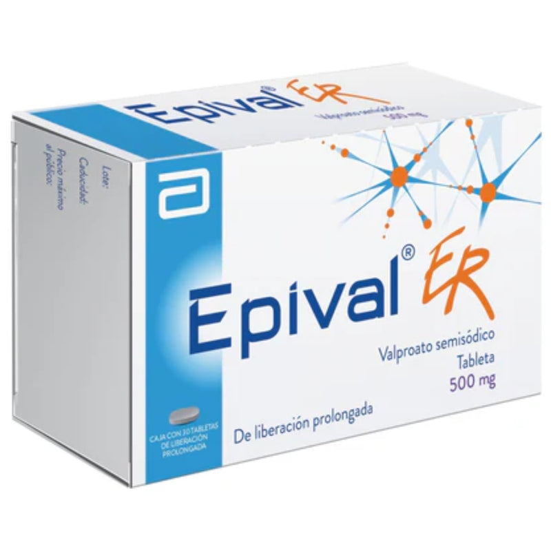 EPIVAL ER 500 MG TAB C/30