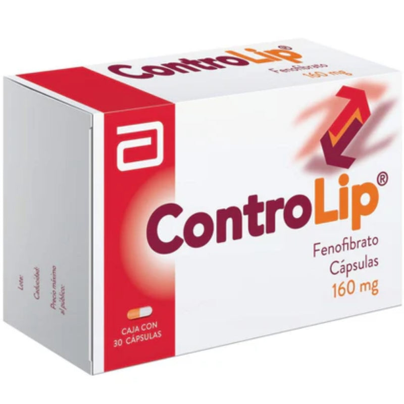 CONTROLIP 160 MG CAP C/30