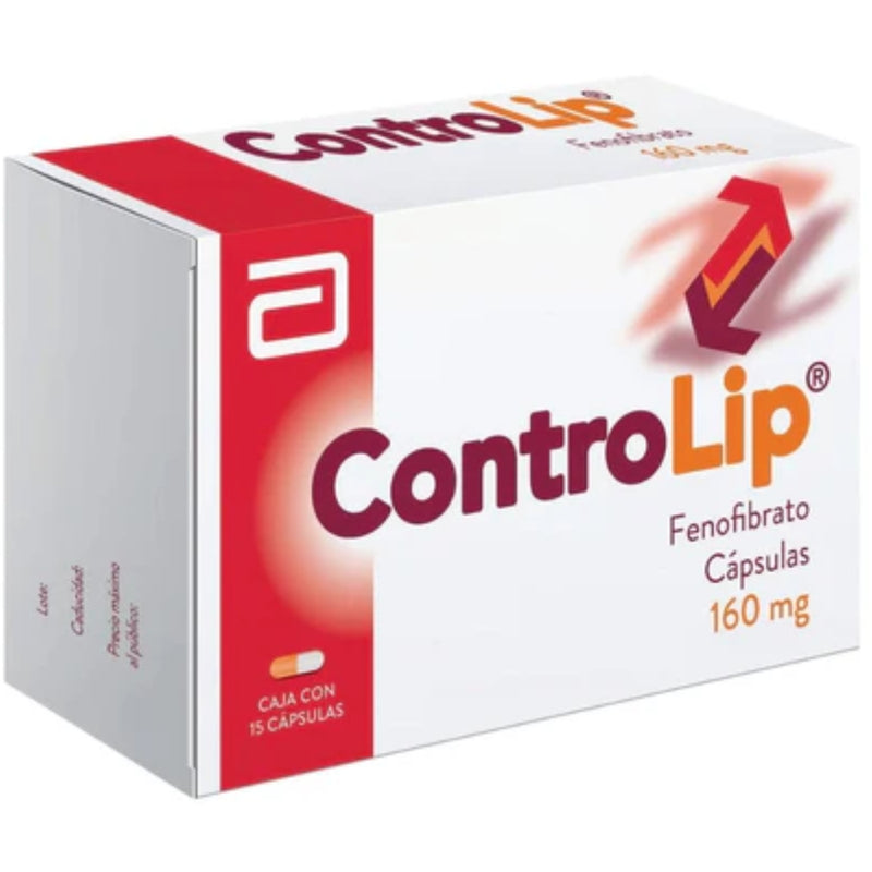 CONTROLIP 160 MG CAP C/15