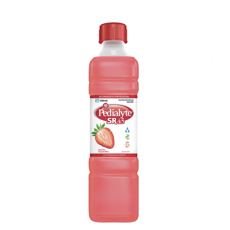 PEDIALYTE SR 45 FRESA 500 ML