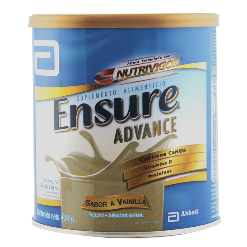 ENSURE ADVANCE VAINILLA 400 GR