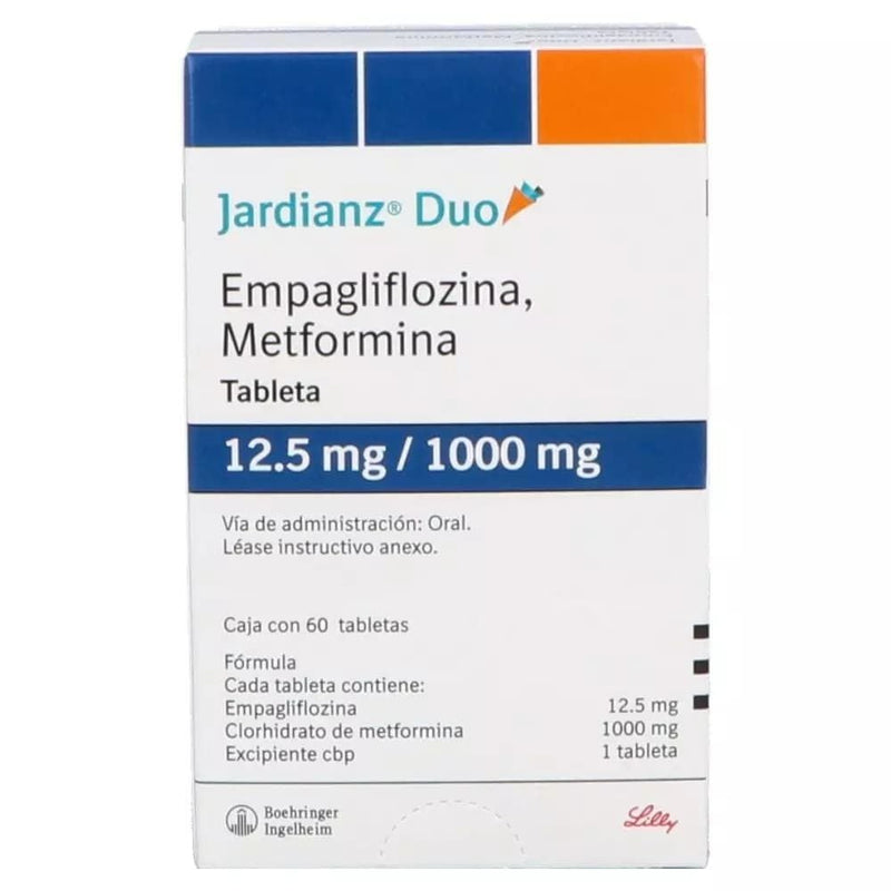 JARDIANZ DUO 12.5/1000MG TAB 60 MG