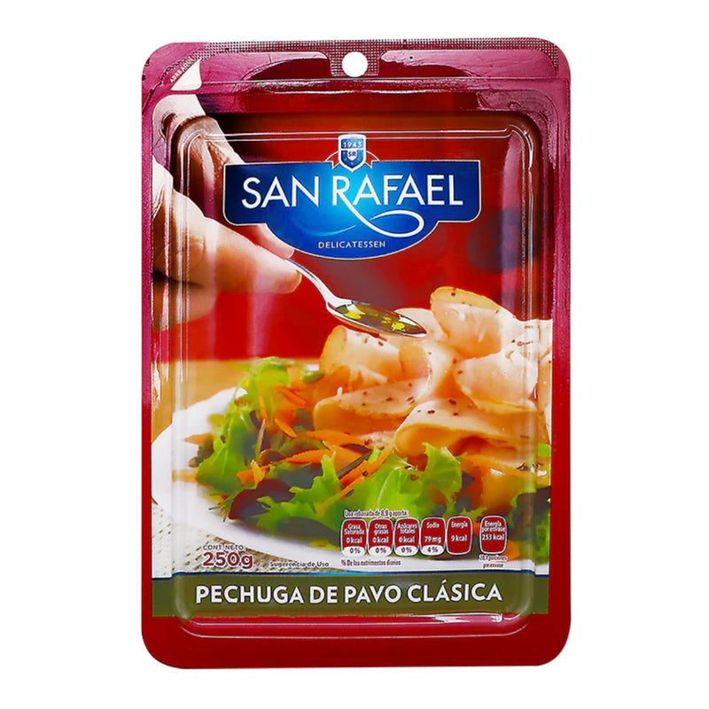 SAN RAFAEL PECHUGA DE PAVO CLASICA 250 GR