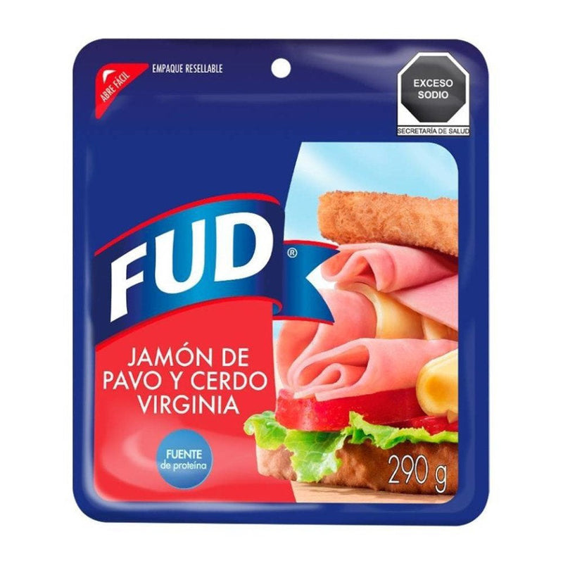 FUD JAMON DE PAVO/CERDO VIRGINIA 290 GR