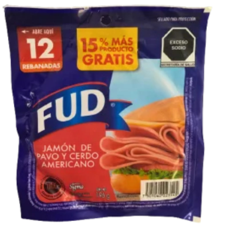 FUD JAMON AMERICANO DE PAVO 196 GR