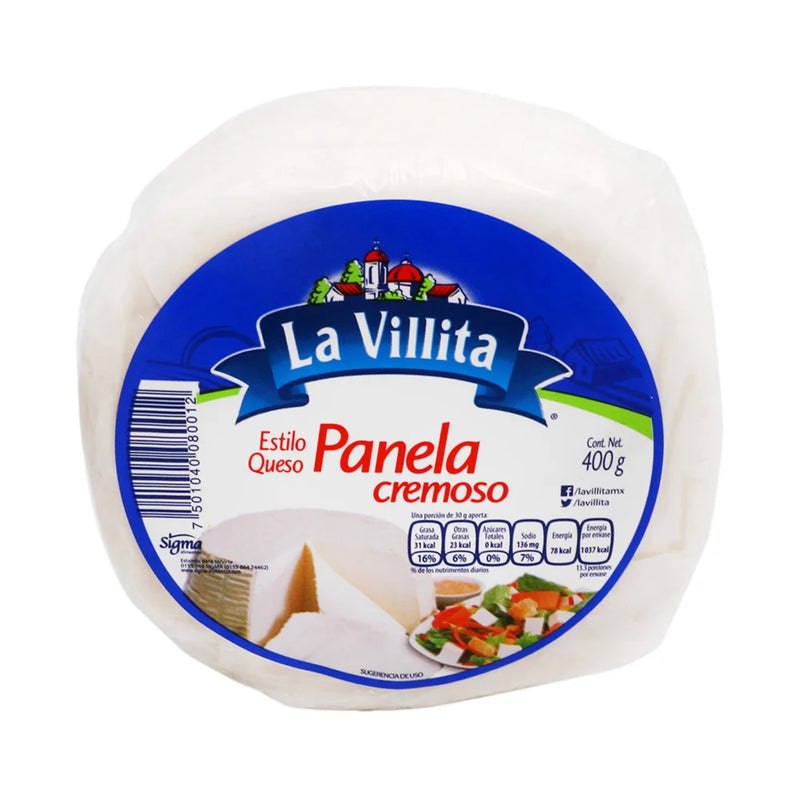 LA VILLITA QUESO PANELA 400 GR