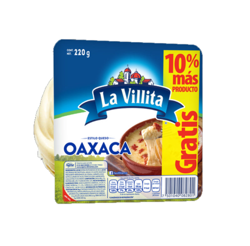 LA VILLITA QUESO OAXACA 220 GR