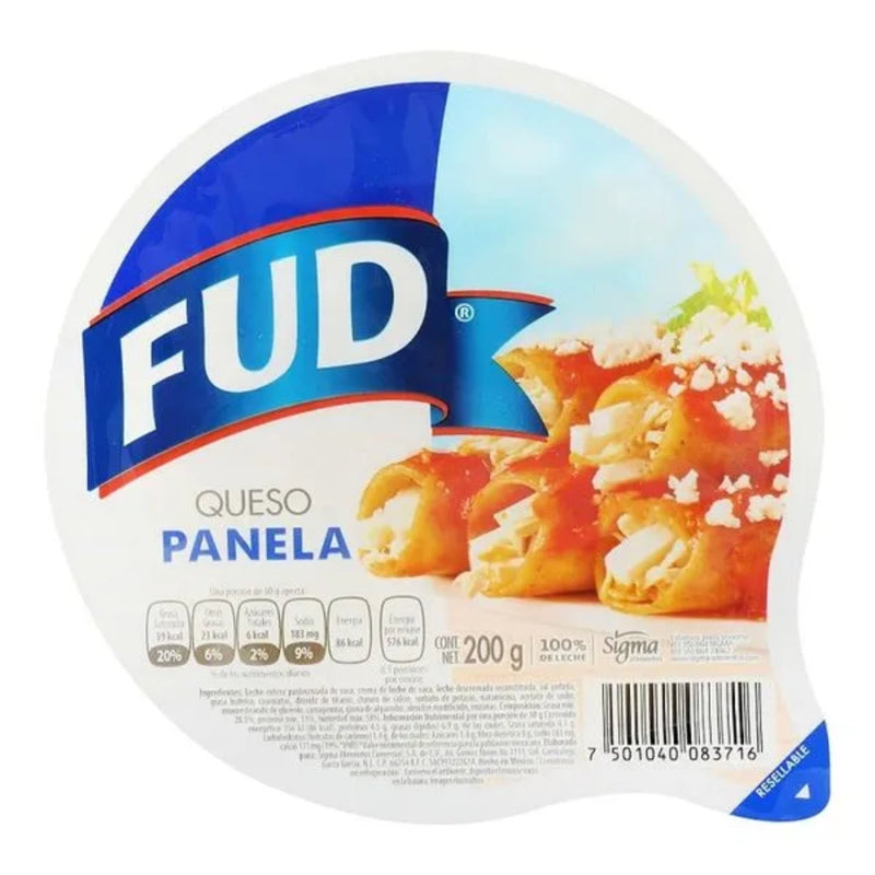 FUD QUESO PANELA 200 GR