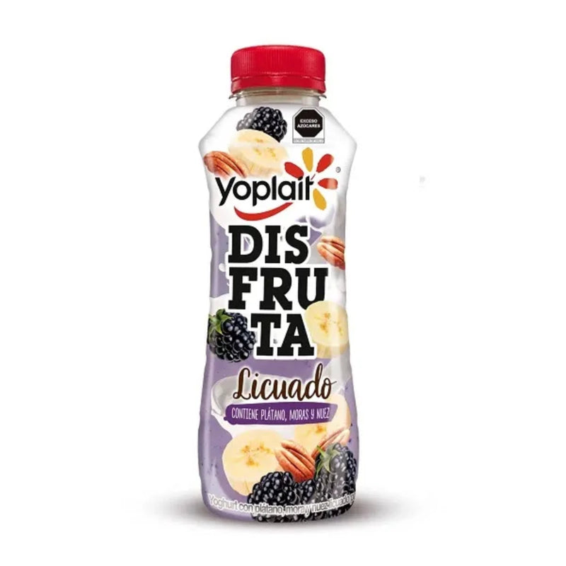 YOPLAIT LICUADO PLATANO/MORAS/NUEZ 307 GR