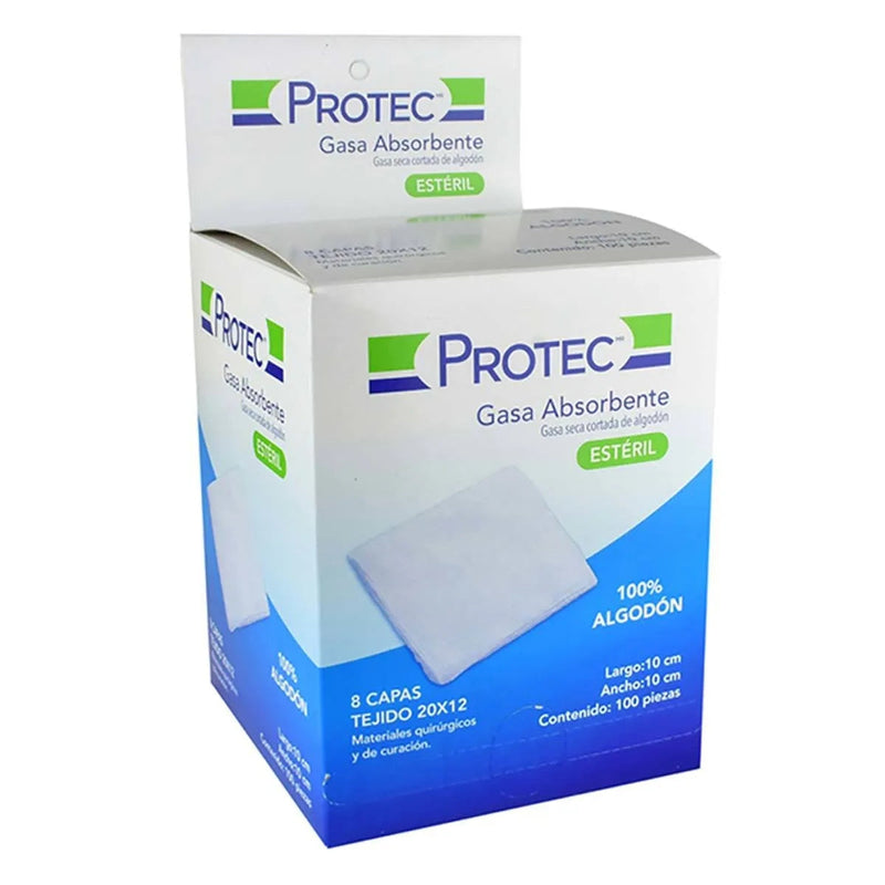 PROTEC GASA 10 X 10 CM C/100