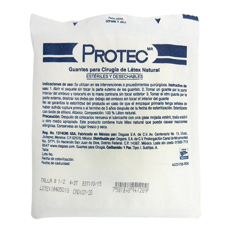 PROTEC GUANTE CIRUJ EST 8