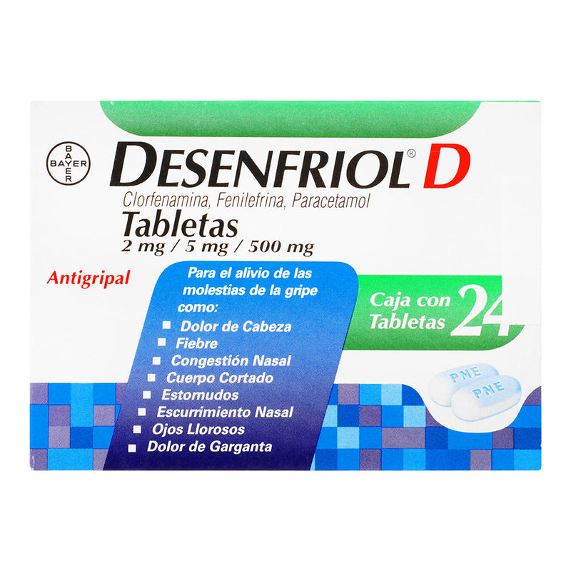 DESENFRIOL D TAB C/24