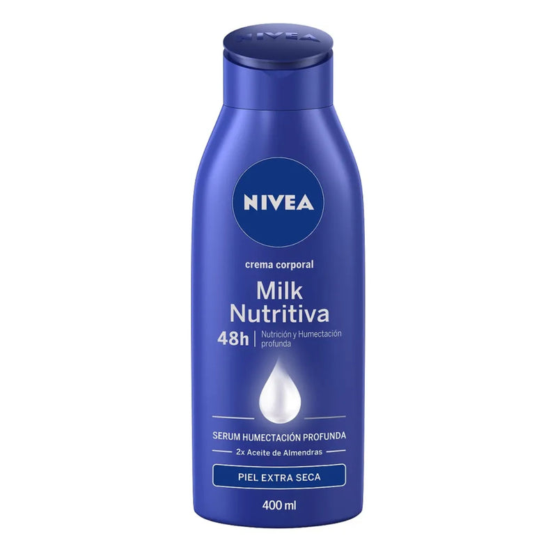 NIVEA MILK NUTRITIVA PIEL EXT SECA 400 ML