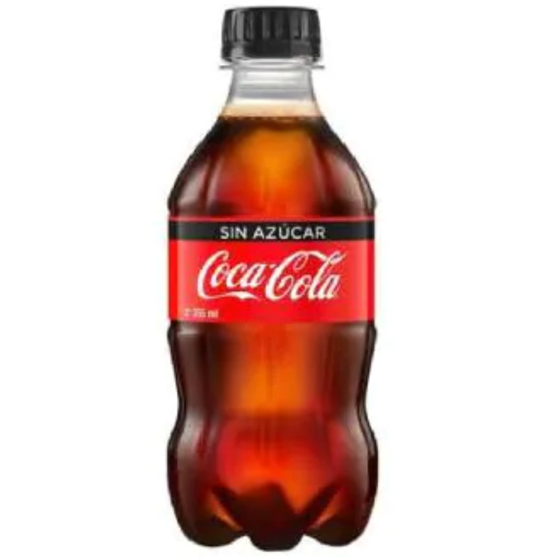 COCA-COLA S/AZUCAR CHUBBY 355 ML