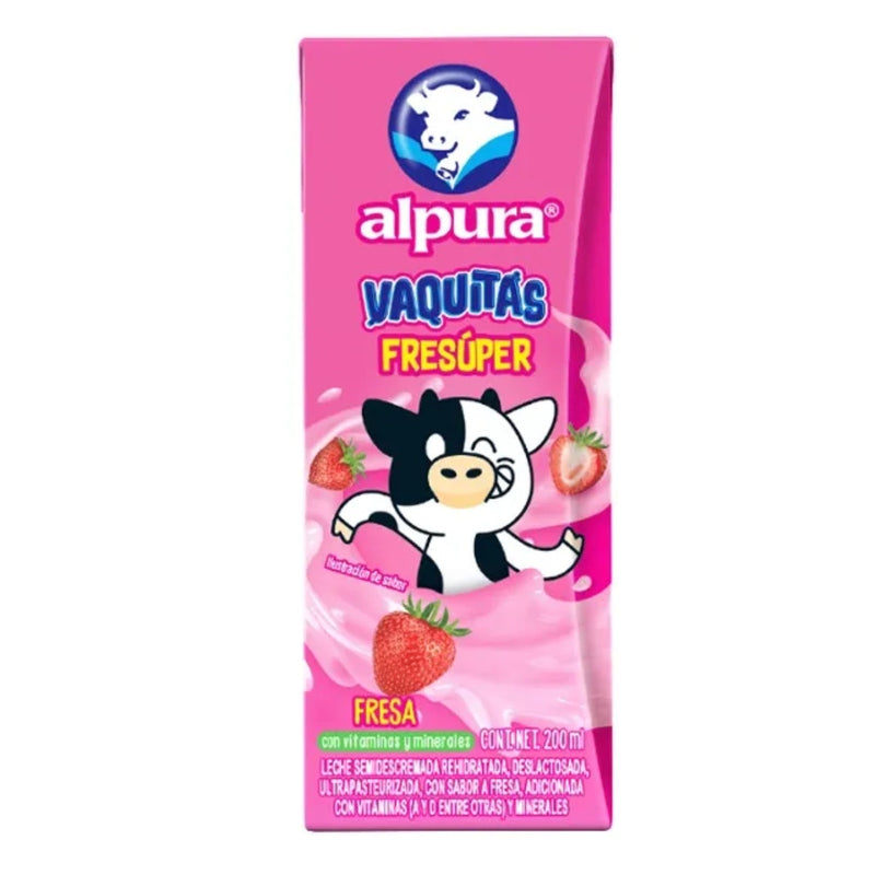 ALPURA VAQUITA FRESA 200 ML