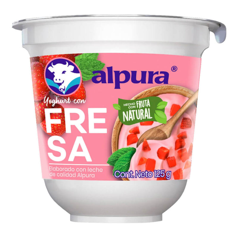 ALPURA YOGHURT FRESA 125 GR
