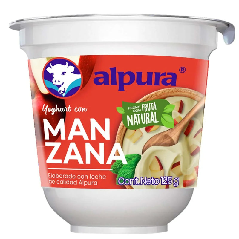ALPURA YOGHURT MANZANA 125 GR