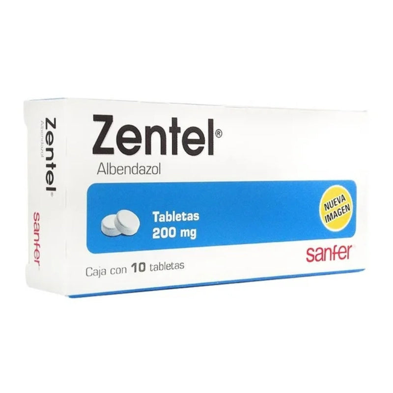 ZENTEL 200 MG TAB C/10