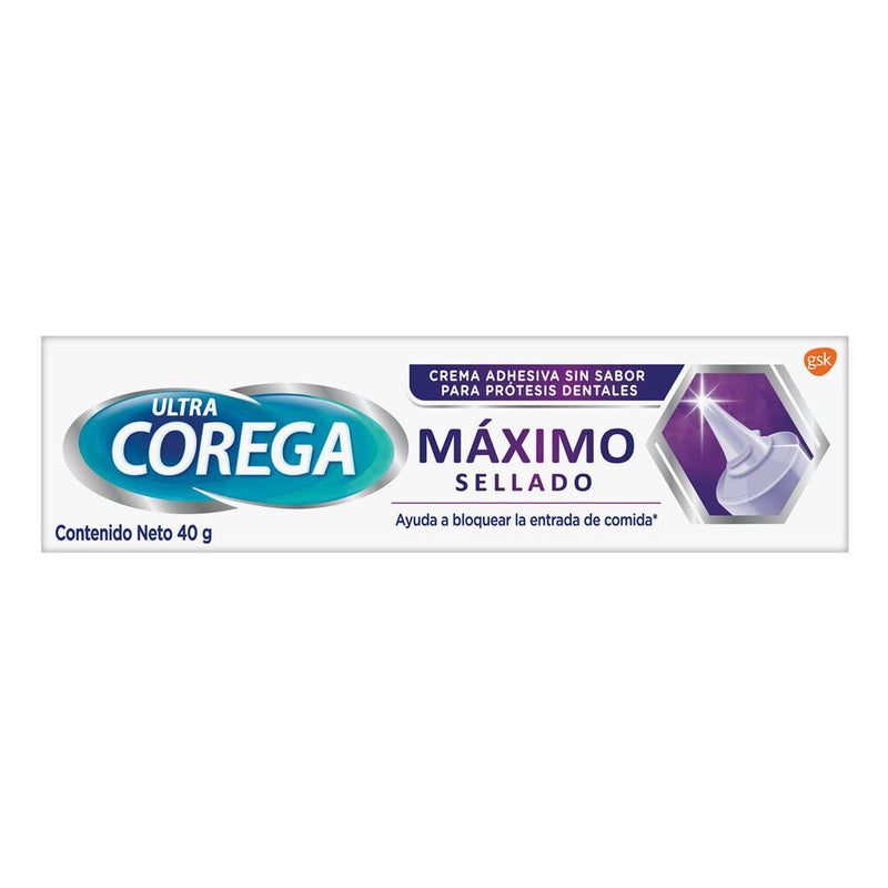 ULTRA COREGA MAX FIJACION CRA NAT 40 GR