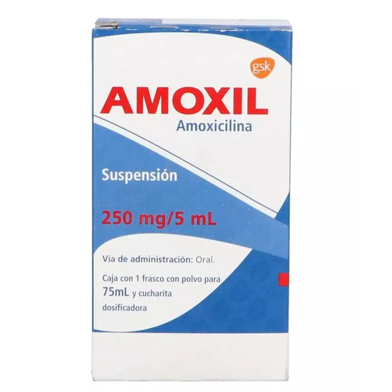 AMOXIL PED 250 MG SUSP 75 ML