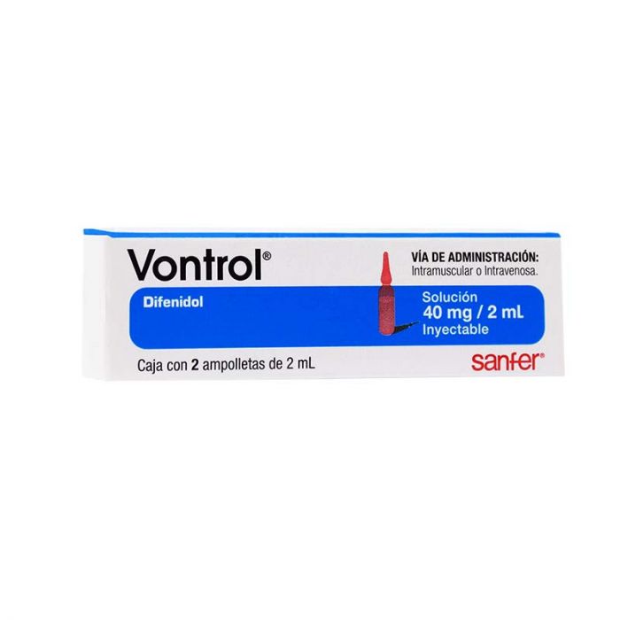 VONTROL 40 MG AMP C/2