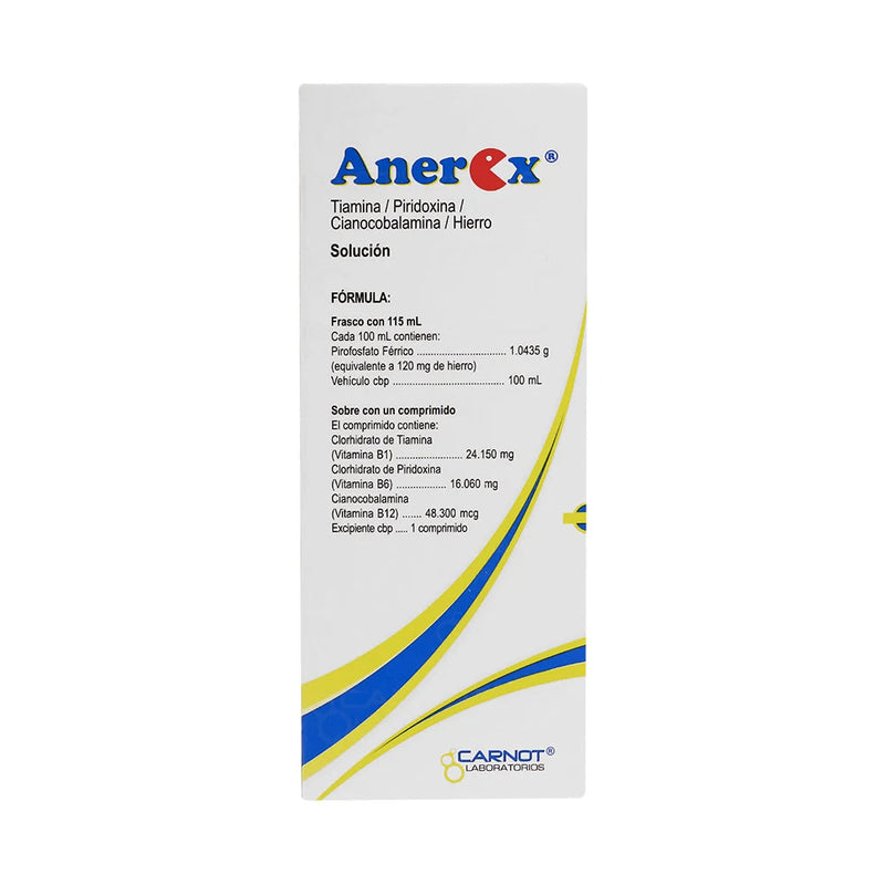 ANEREX SOL 115 ML ME2%