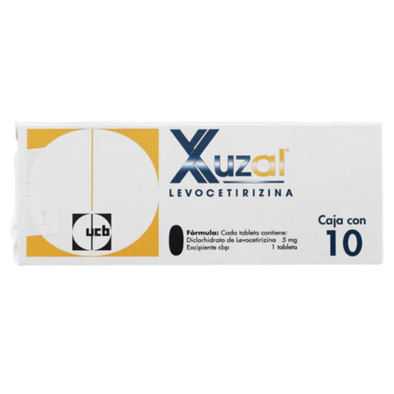 XUZAL 5 MG TAB C/10 ME2%