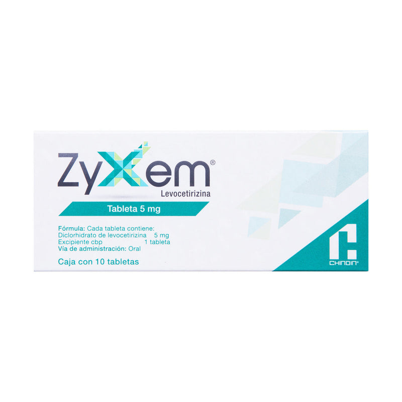 ZYXEM 5 MG TAB C/10