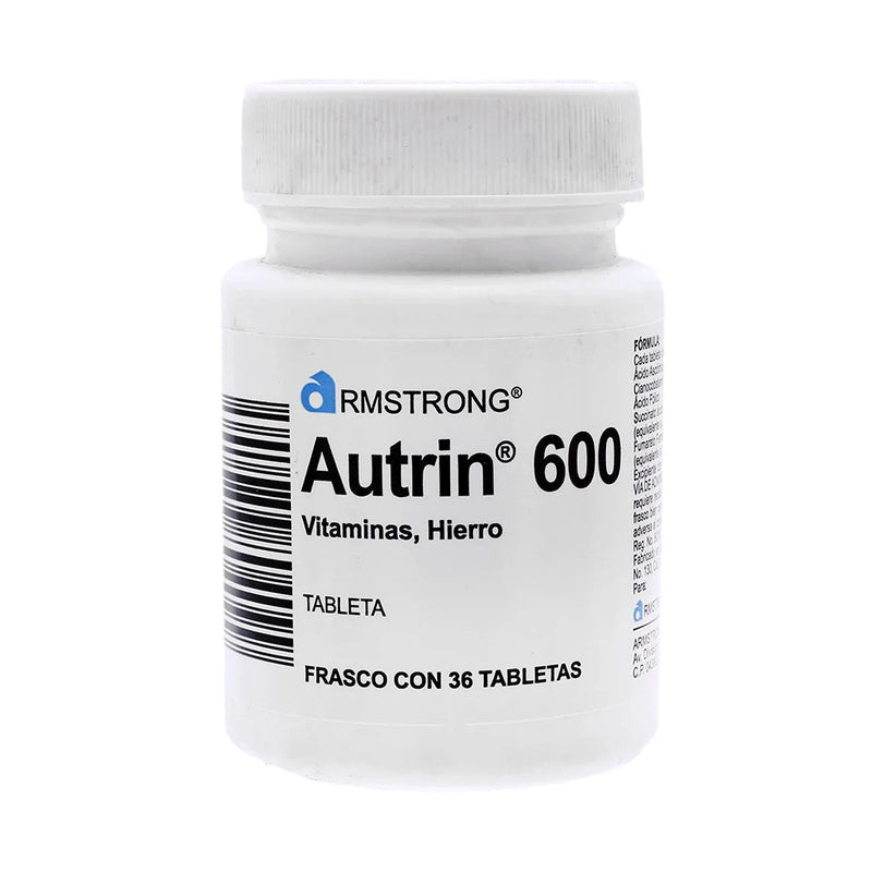 AUTRIN 600 MG TAB C/36 ME2% CS2+1