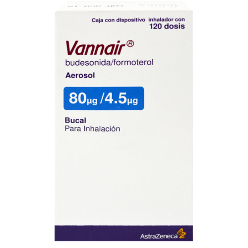 VANNAIR 80/4.5 MG 120 AER DOSIS CS3+1