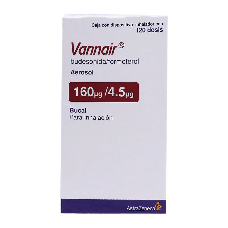 VANNAIR 160/4.5 MG AER 120 DOSIS ME2% CS3+1