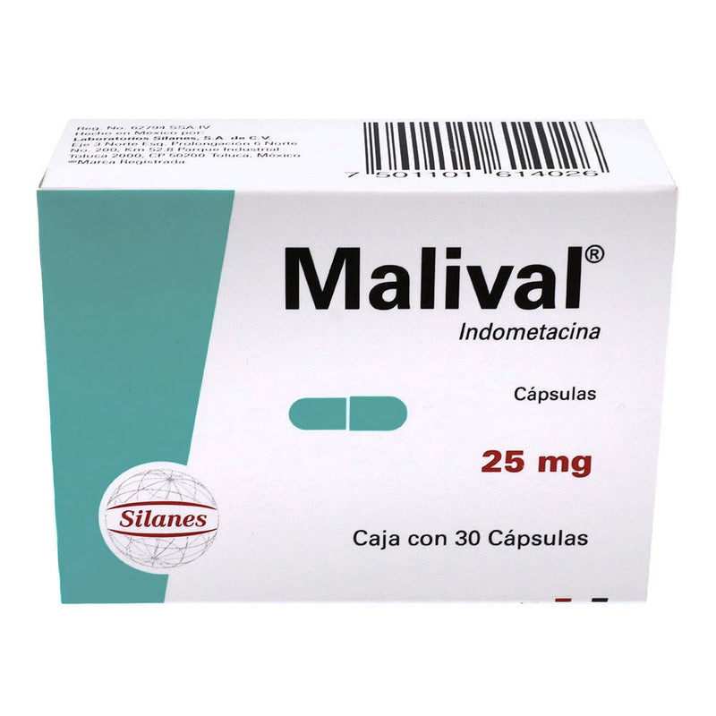 MALIVAL 25 MG CAP C/30