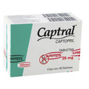 CAPTRAL 25 MG TAB C/30