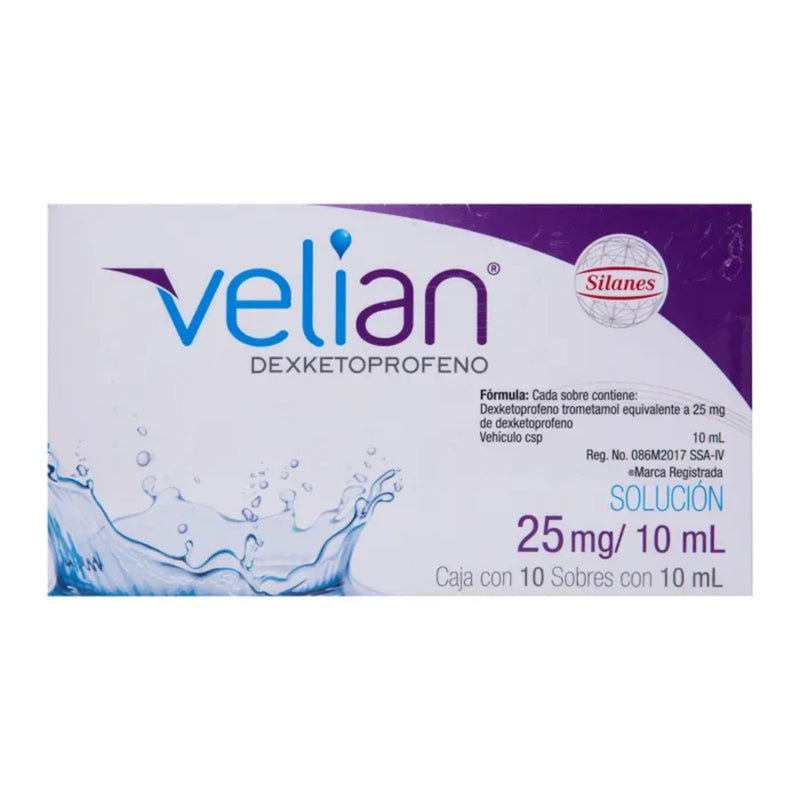 VELIAN 25MG/10ML SOL SB C/10