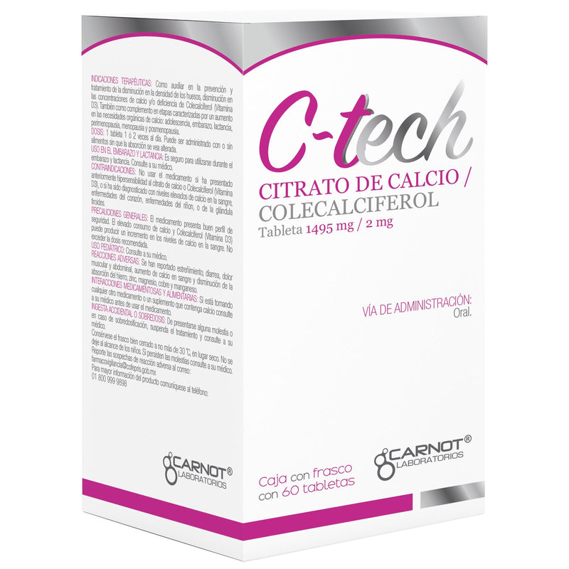 C-TECH 1495MG/2MG TAB C/60