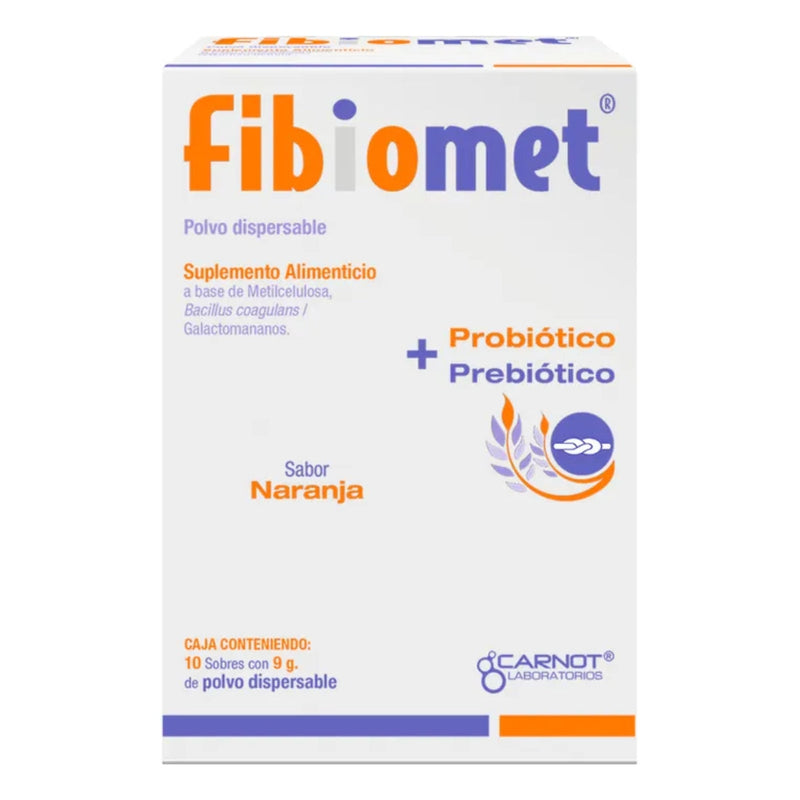 FIBIOMET SUP ALIM S/NARANJA 10 SOB C/9 GR