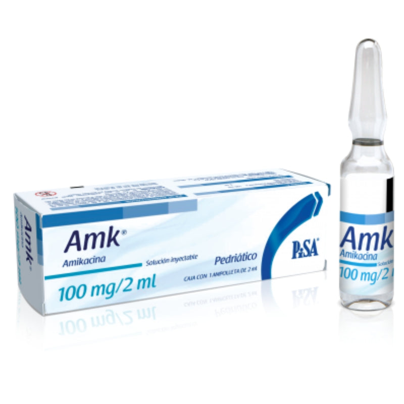 AMK 100 MG 2 ML AMP C/1 GI