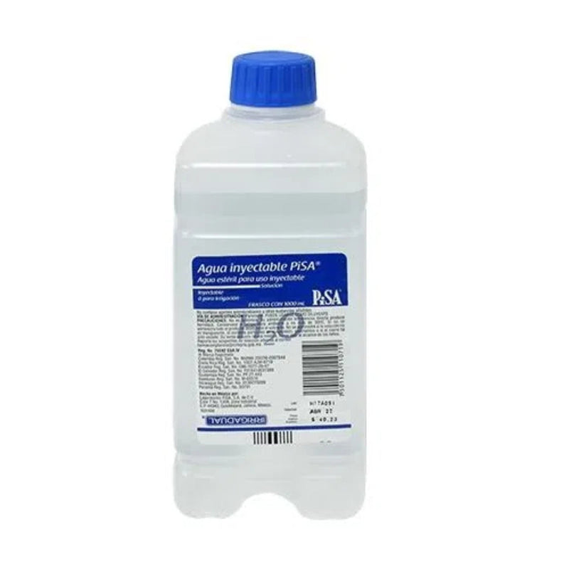 AGUA P/IRRIG 1000 ML PLASTICO