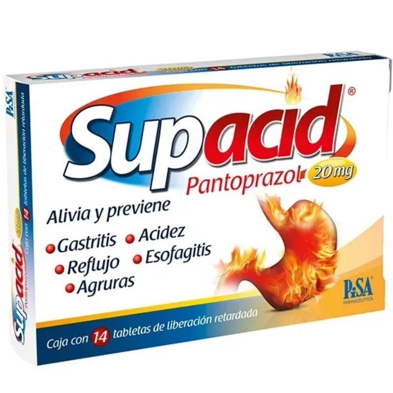 SUPACID 20 MG TAB C/14
