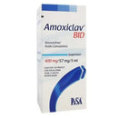 AMOXICLAV BID 400 MG SUSP 70 ML