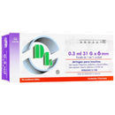 DL JGA P/INSULINA 0.3 ML C/10 CS3+1