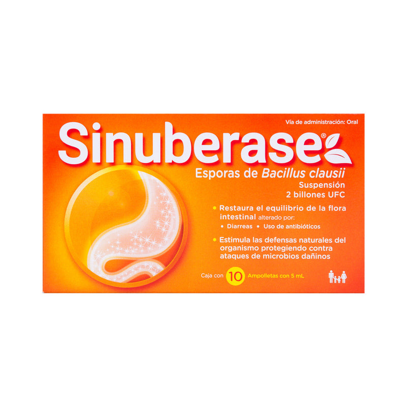 SINUBERASE ORAL AMP 5 ML C/10