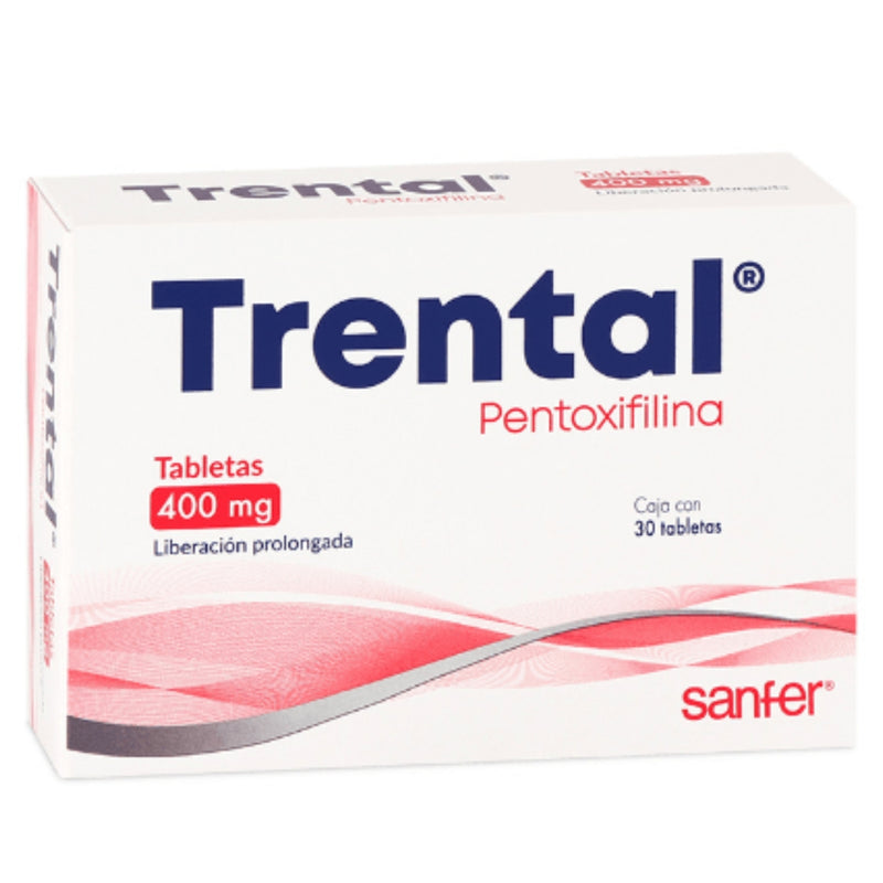 TRENTAL 400 MG LP GRAG C/30