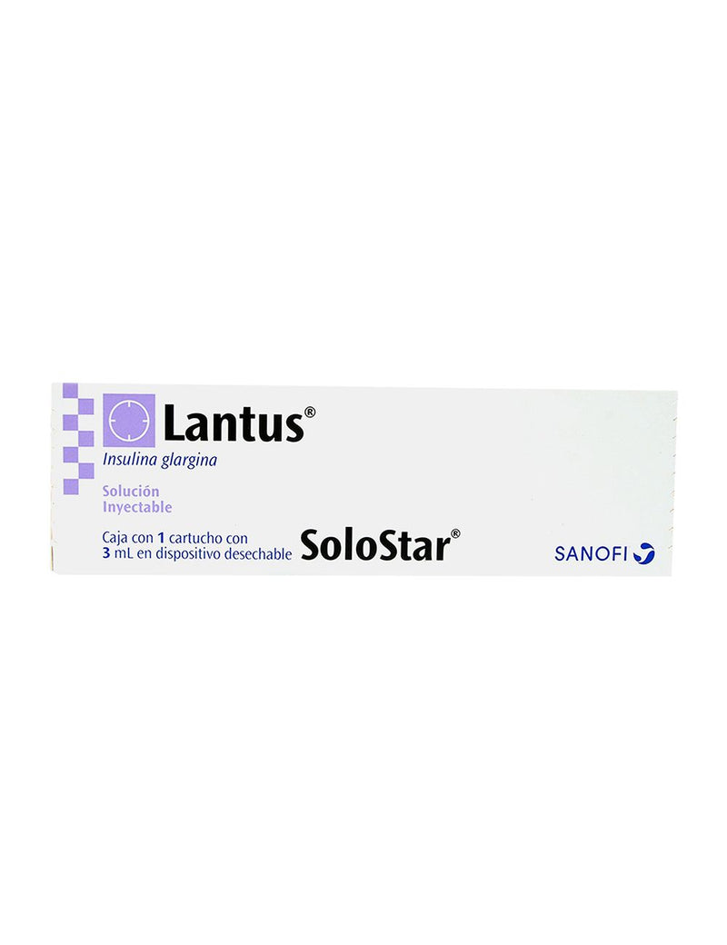 LANTUS SOLOSTAR C/1 CART 3 ML