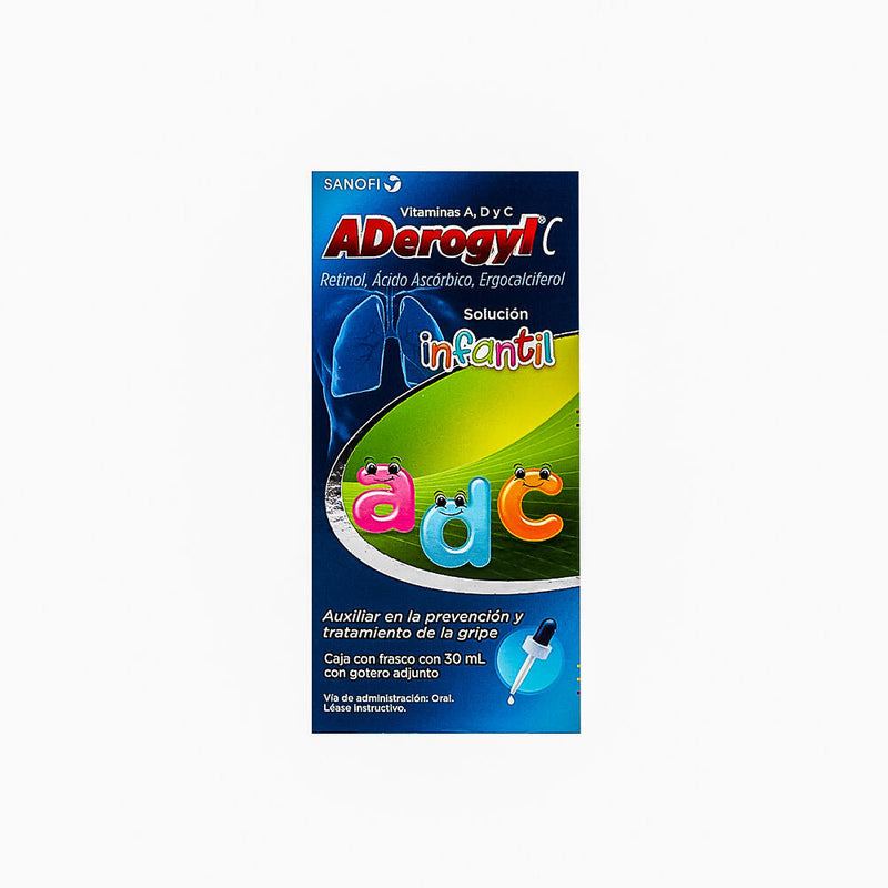 ADEROGYL-C INFANTIL SOL 30 ML ME2%