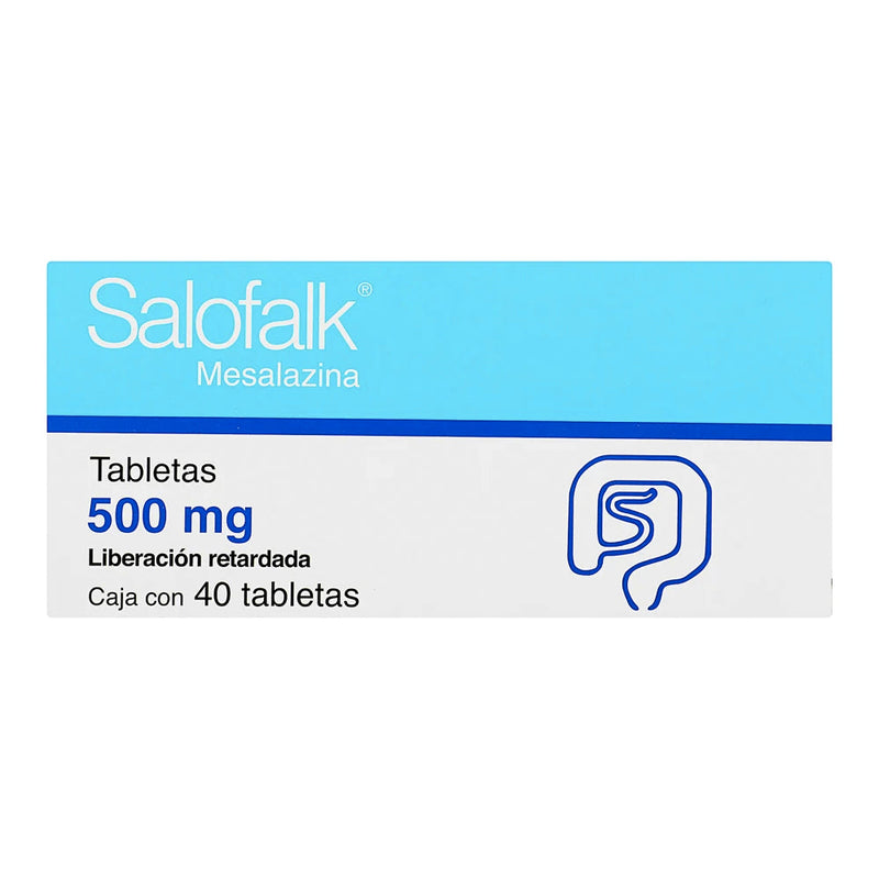 SALOFALK 500 MG GRAG C/40