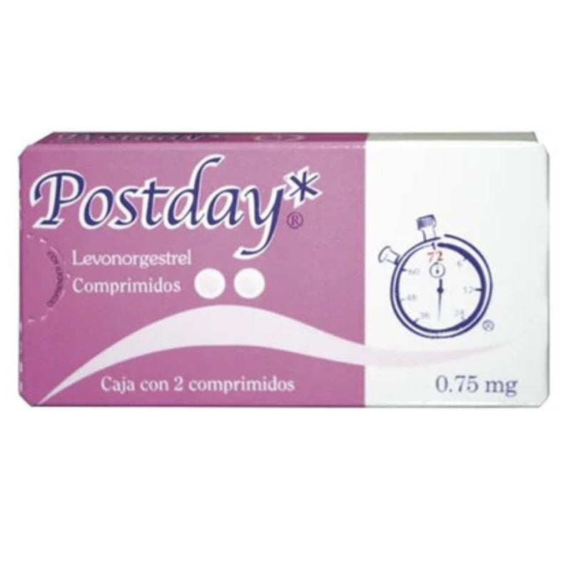 POSTDAY 0.75 MG CPR C/2